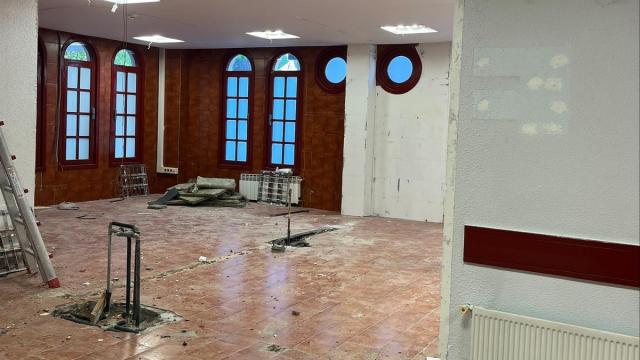 Las obras en el interior de las instalaciones ya están en marcha.