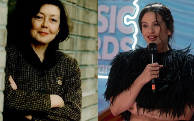 Anne Carson y Rosalía.