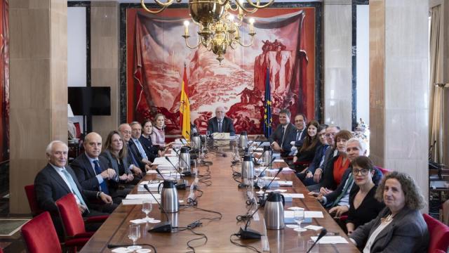 Sesión constitutiva de la Junta Electoral Central (JEC), en el Congreso de los Diputados en 2024.