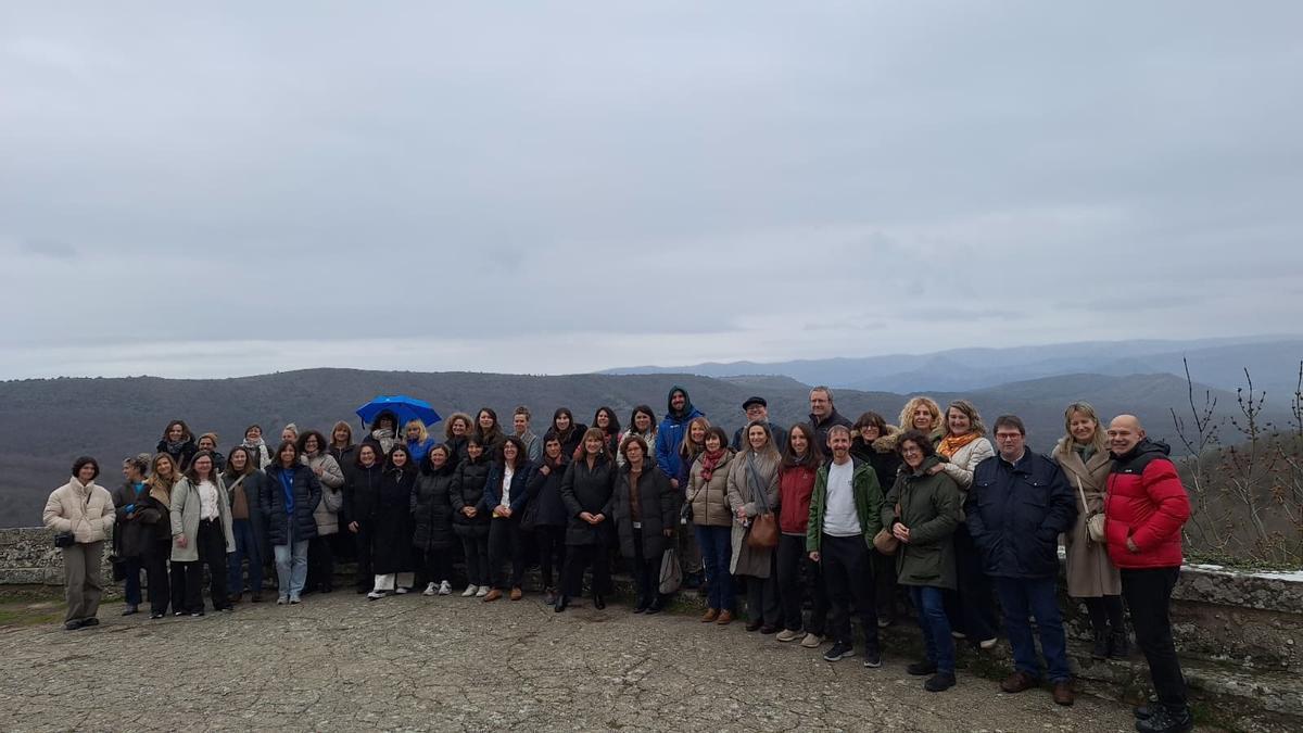 En el mirador de Oro en Bitoriano, Zuia