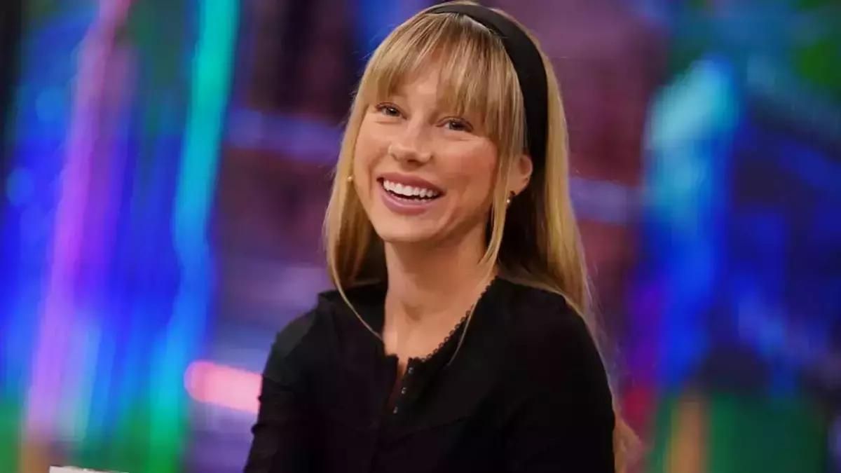 Ester Expósito ayer en El Hormiguero