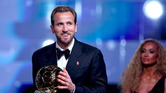 Harry Kane, ganador del Balón de Oro.