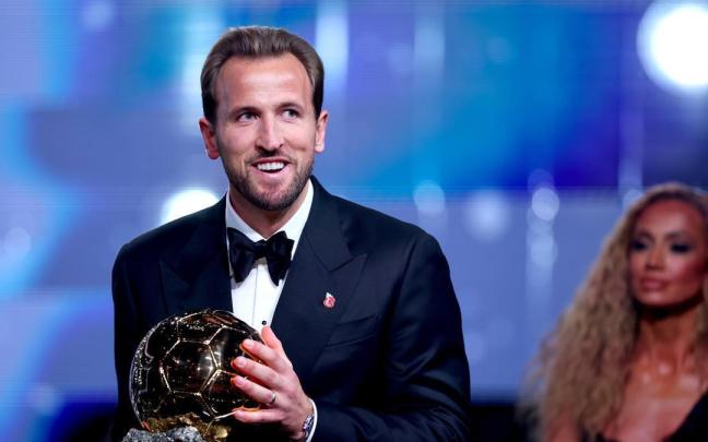 Harry Kane, ganador del Balón de Oro.