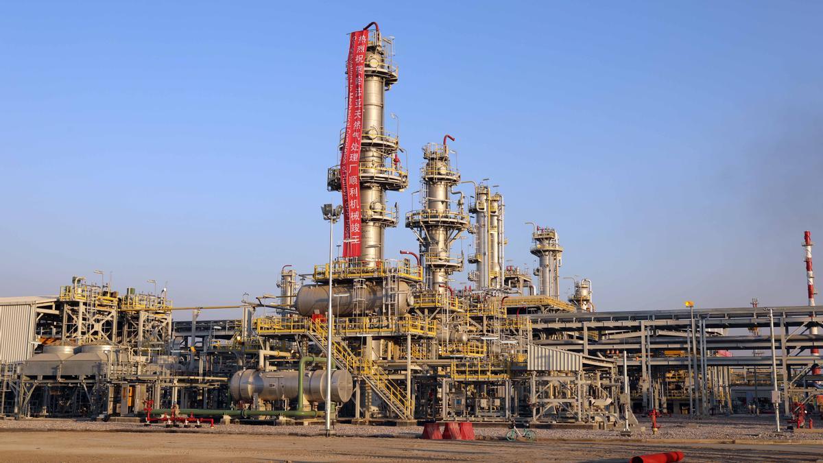 Imagen de achivo de un yacimiento gasístico