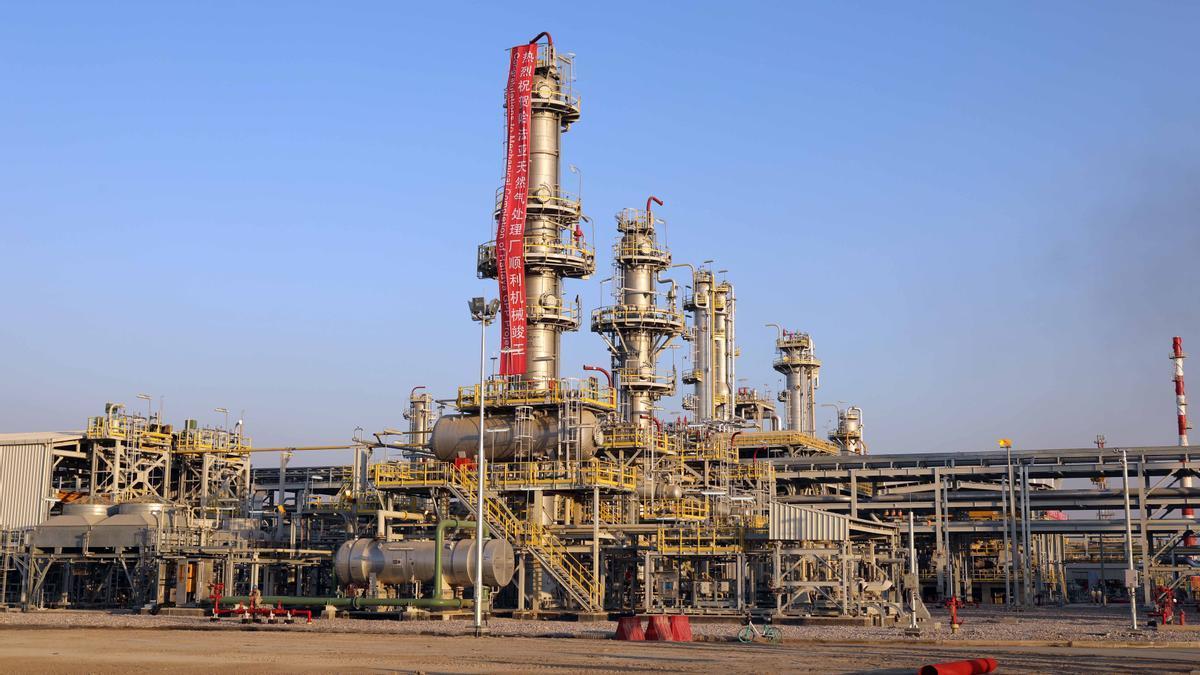 Imagen de achivo de un yacimiento gasístico