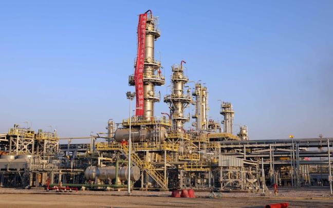 Imagen de achivo de un yacimiento gasístico