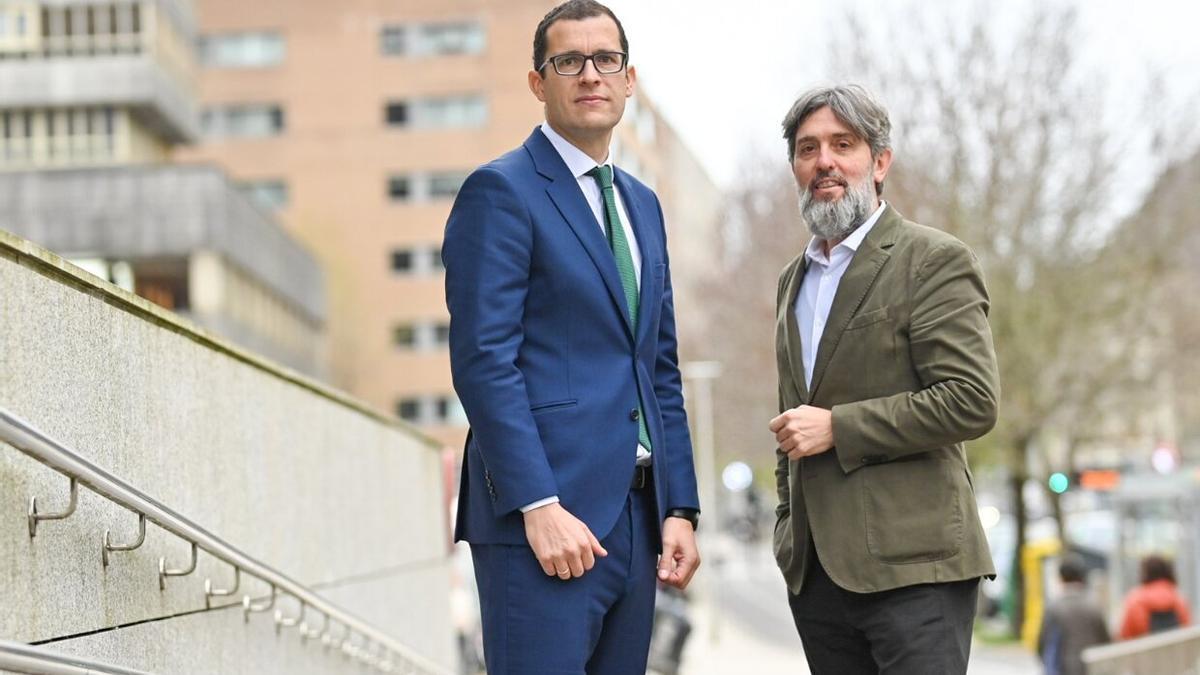 Horacio Morell (izquierda) y Mikel Díez, de IBM España