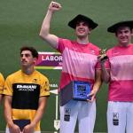 En imágenes: Aritz Erkiaga-Ibarluzea y Elaia-Ihart, campeones del Bilbao Iron Cup de cesta en el Deportivo.