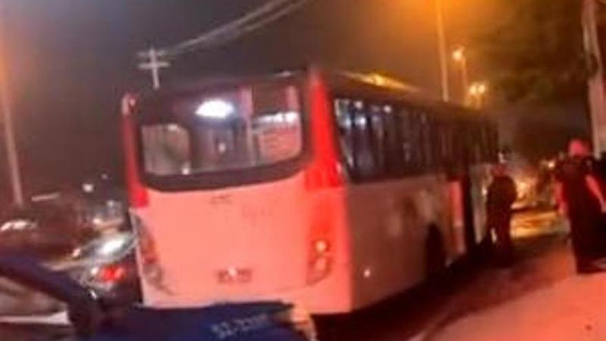 Imagen compartida en redes sociales de la explosión