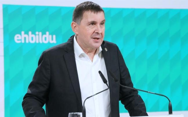 El coordinador general de EH Bildu, Arnaldo Otegi.