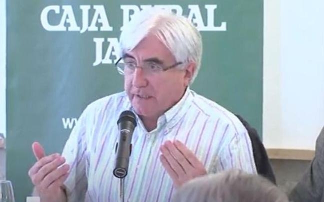 El periodista Enric Sopena, en su intervención en una conferencia