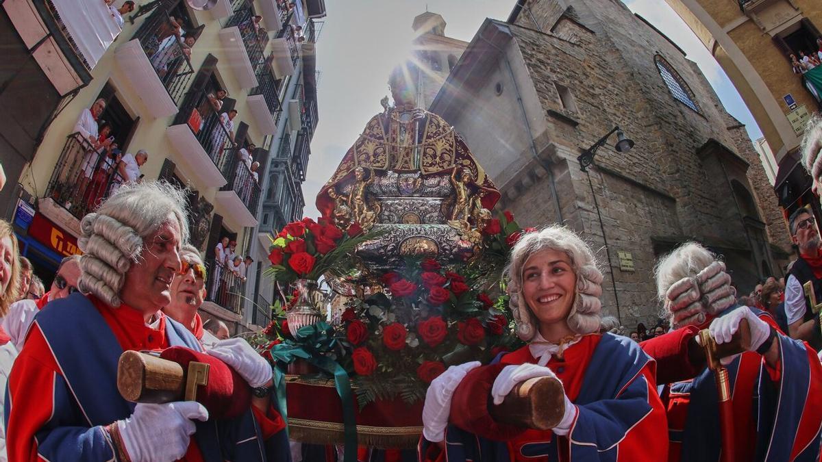 Fotos de la procesión de San Fermín 2023