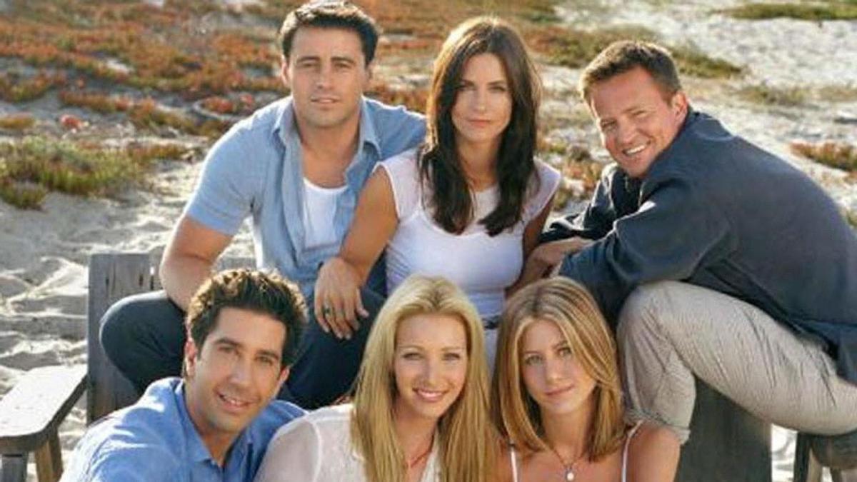 Los protagonistas de la serie 'Friends'