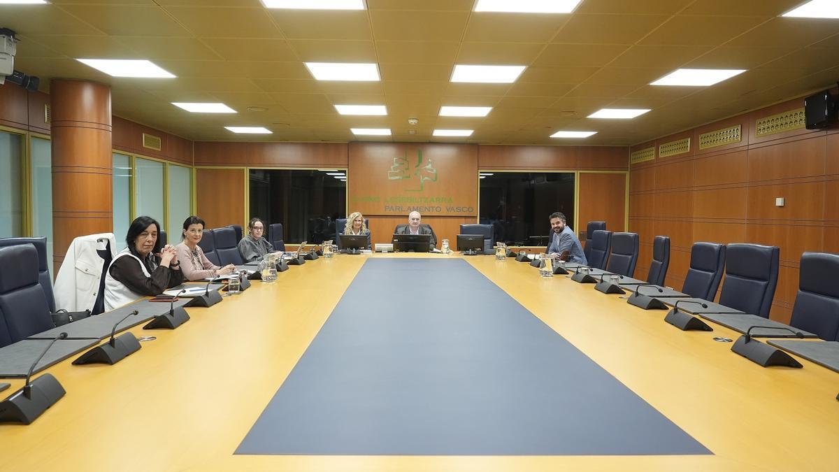 La ponencia para la mejora de la calidad democrática ha celebrado este martes en el Parlamento Vasco su primera reunión de trabajo