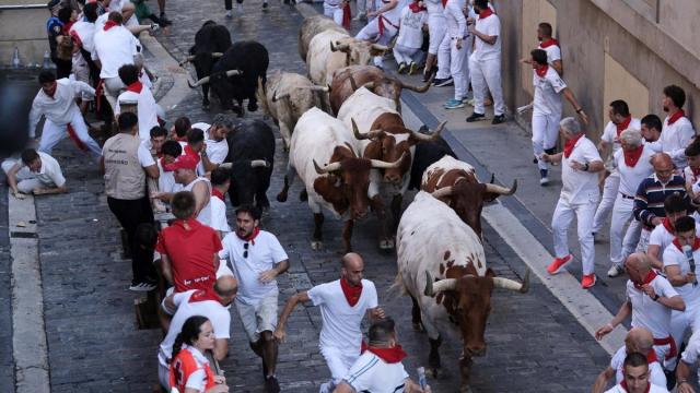 Primer encierro en los Sanfermines 2026