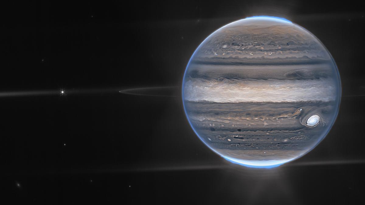 Imagen de Júpiter captada por el telescopio Webb.