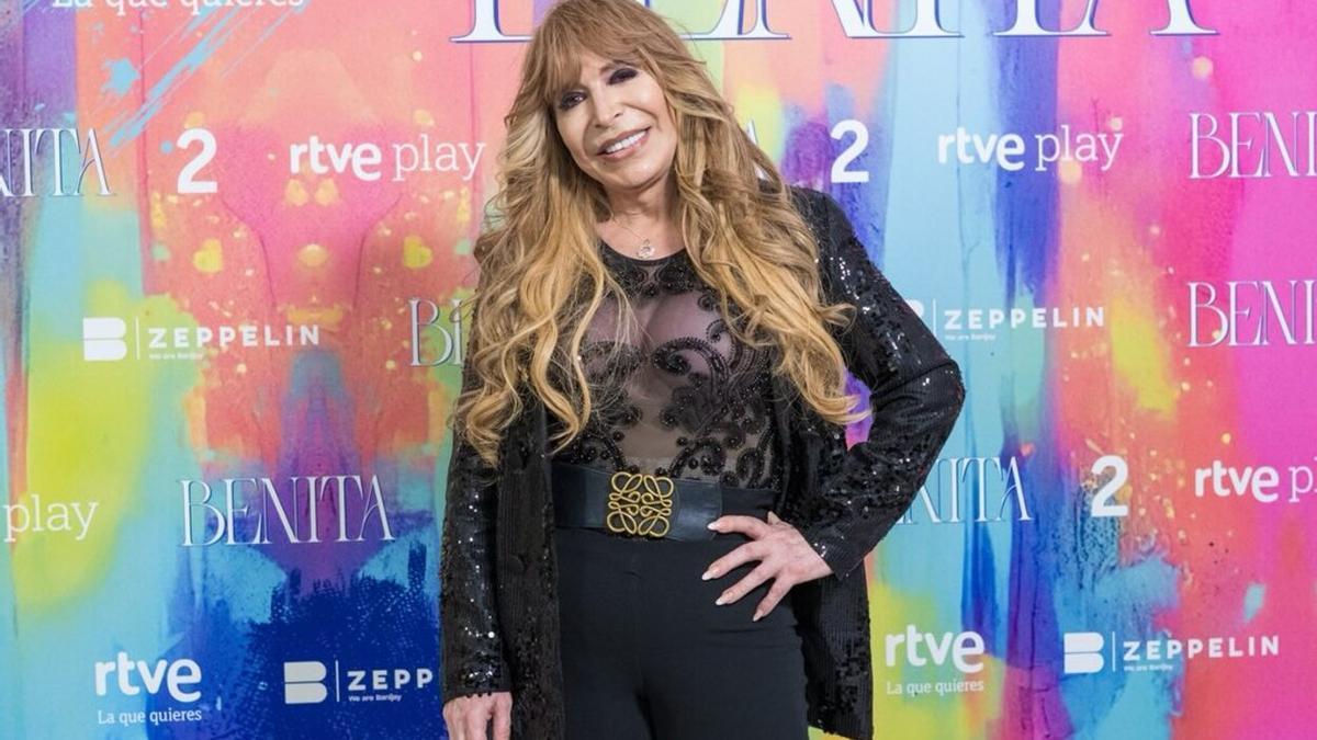 'Benita', en un evento de presentación de su docuserie de La 2