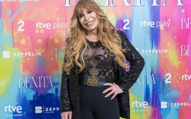 'Benita', en un evento de presentación de su docuserie de La 2