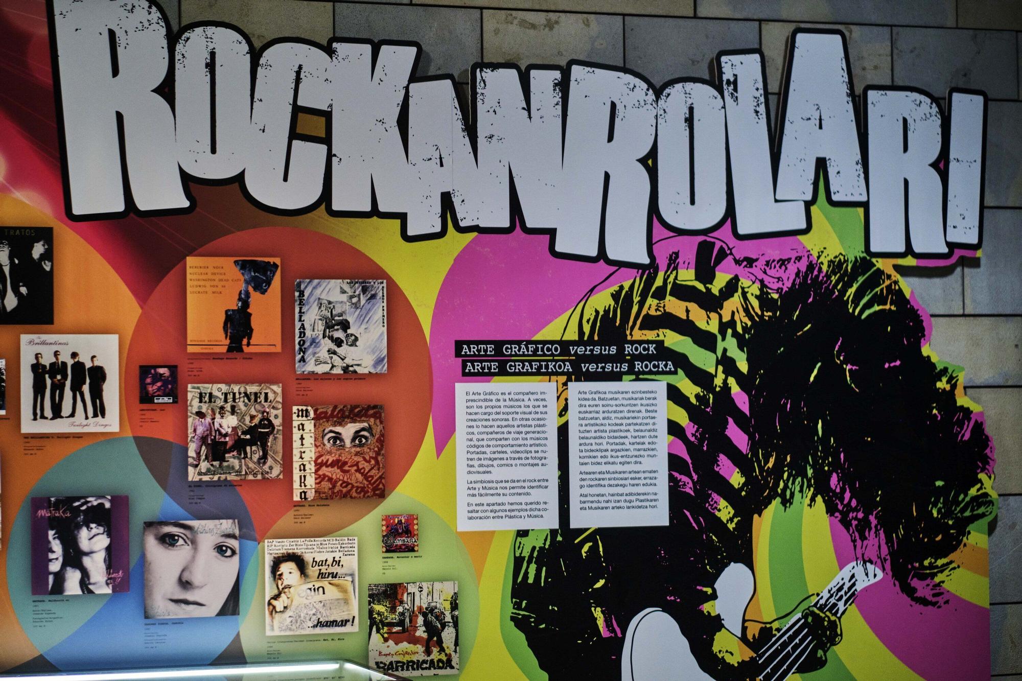 Exposición 'Rockanrolari, 20 años de rock en Navarra'