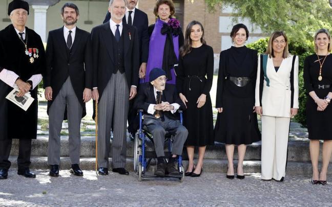 Álvaro Pombo recibe el Premio de Literatura en Lengua Castellana “Miguel de Cervantes” 2024. / EP Álvaro Pombo recibe el Premio de Literatura en Lengua Castellana “Miguel de Cervantes” 2024.