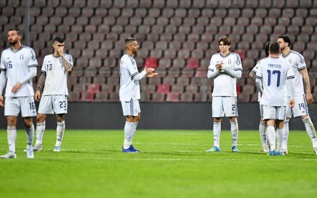 Jugadores de la selección italiana de fútbol, sin billete para el próximo Mundial
