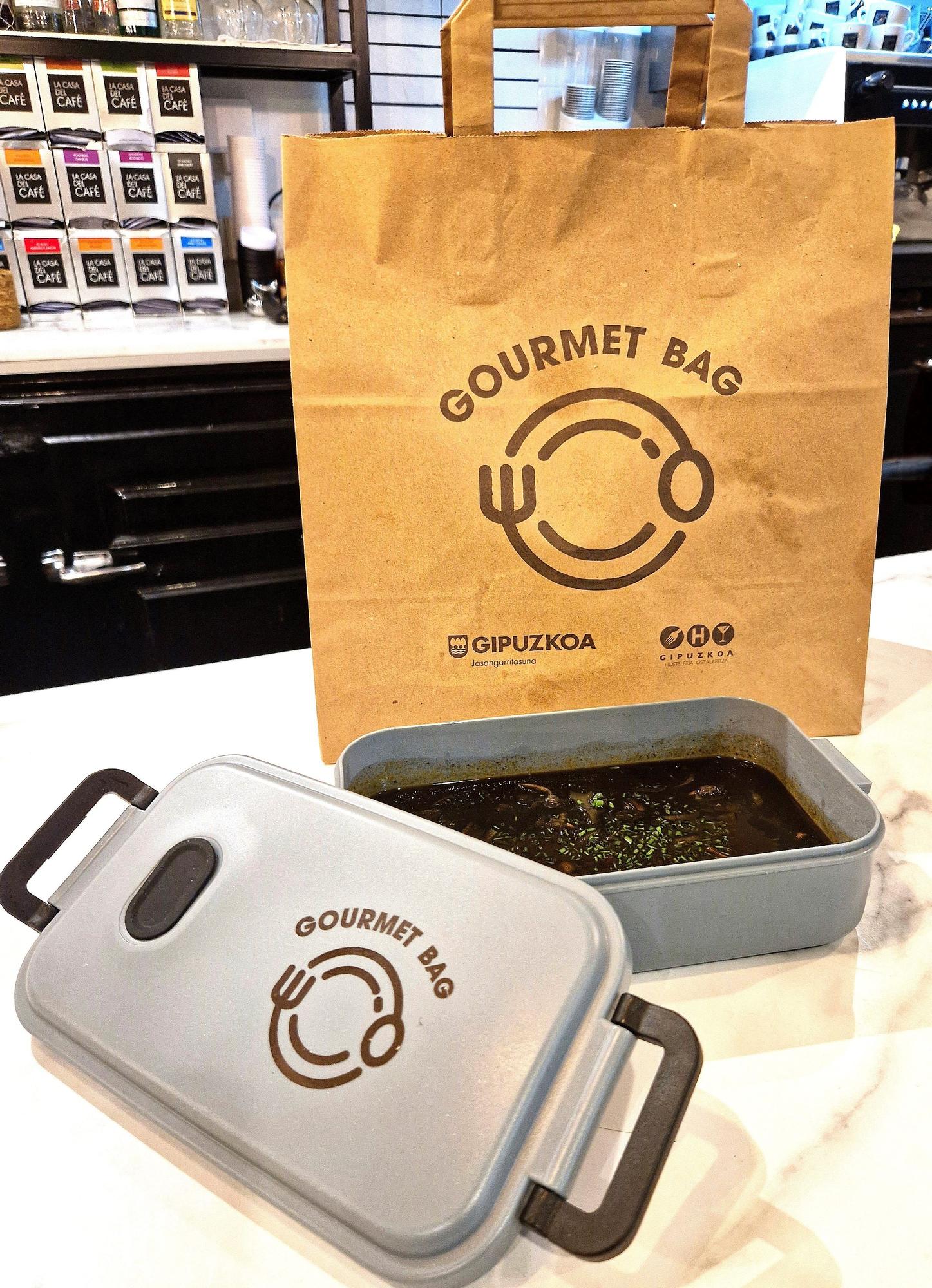 Envases reutilizables ‘Gourmet Bag’.