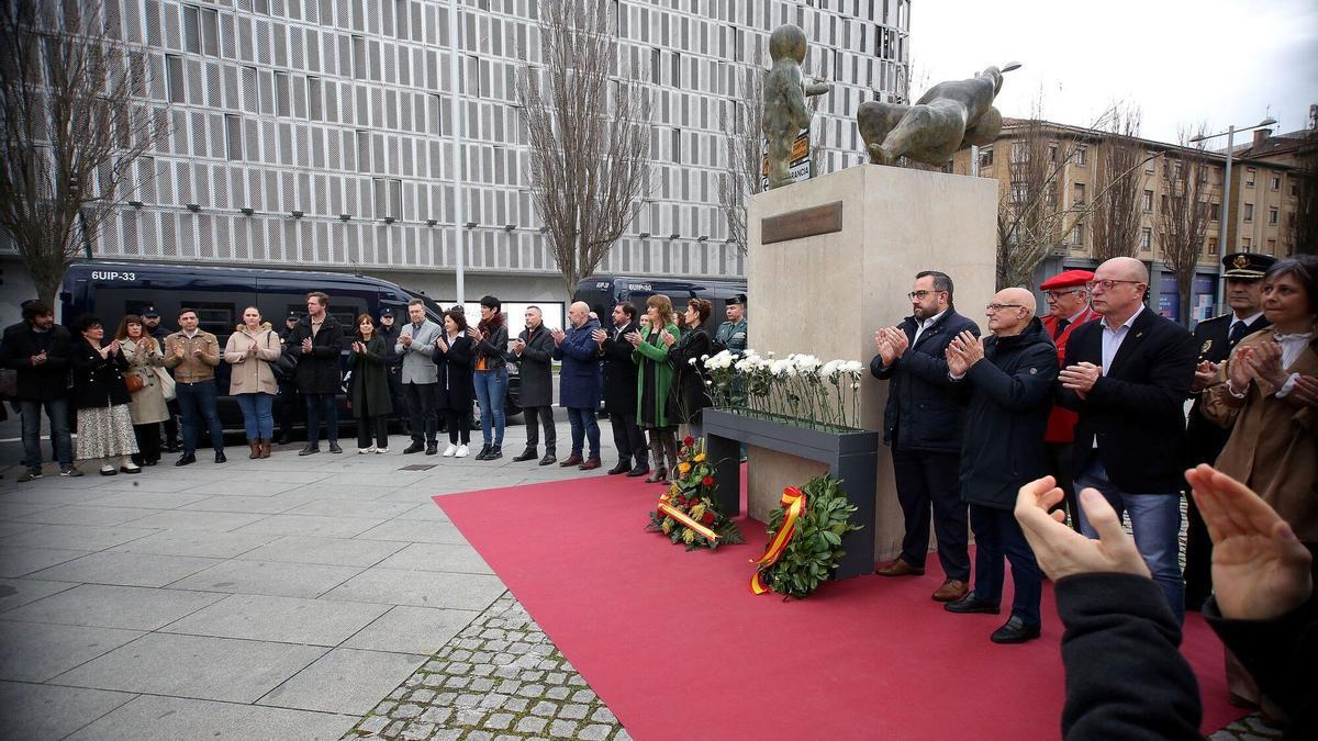 11-M en Pamplona: Día Europeo de las Víctimas del Terrorismo. Vea las imágenes.