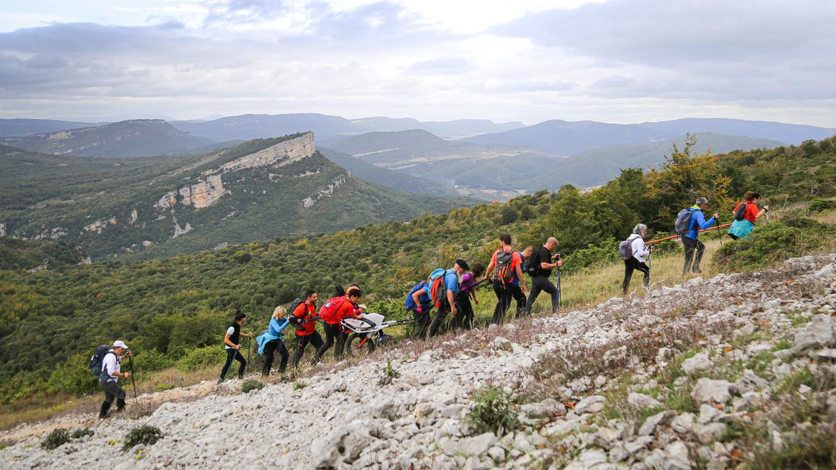 En Imágenes: Subida a La Muela con Montes Solidarios