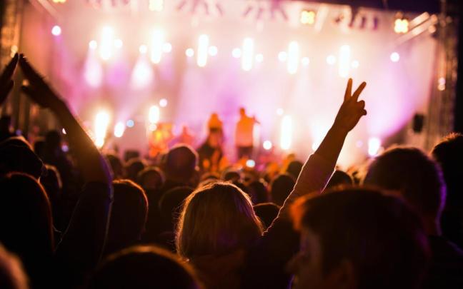 Asistentes a un concierto disfrutan durante la actuación musical. / Freepik Asistentes a un concierto disfrutan durante la actuación musical.