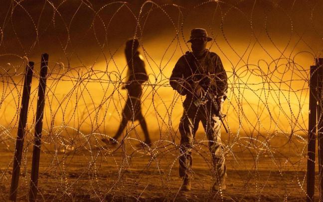 Agentes de la patrulla fronteriza en El Paso.