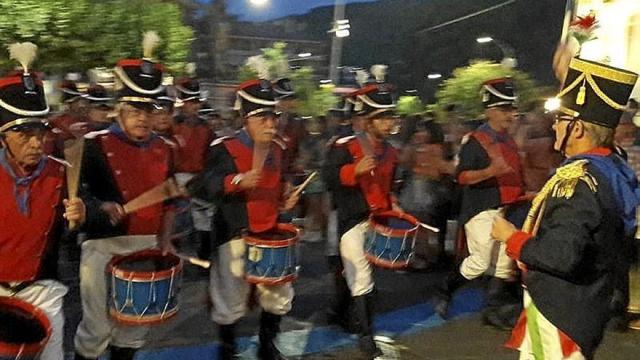 Tamborrada de Ordizia del año 2022.