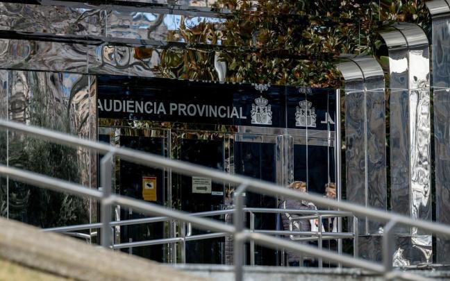 Exterior de la sede de la Audiencia Provincial de Madrid.