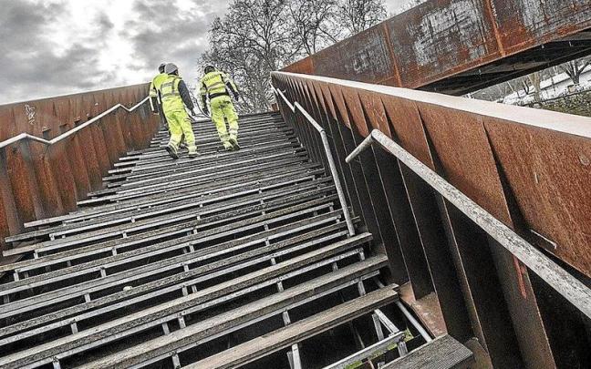 Imagen captada el 20 de enero de este año, durante la prueba de carga que se realizó para el último informe.