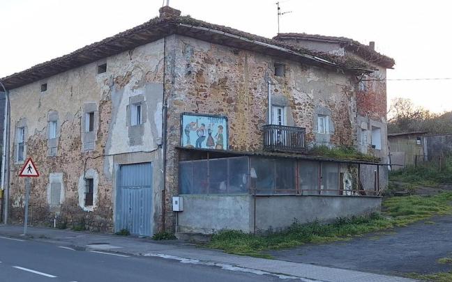 Viejo baserri en Okondo