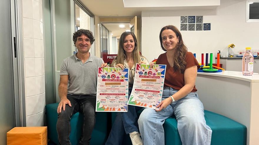 La presentación del nuevo curso en los Haurtxokos de Irun ha tenido lugar esta mañana en uno de los centros.