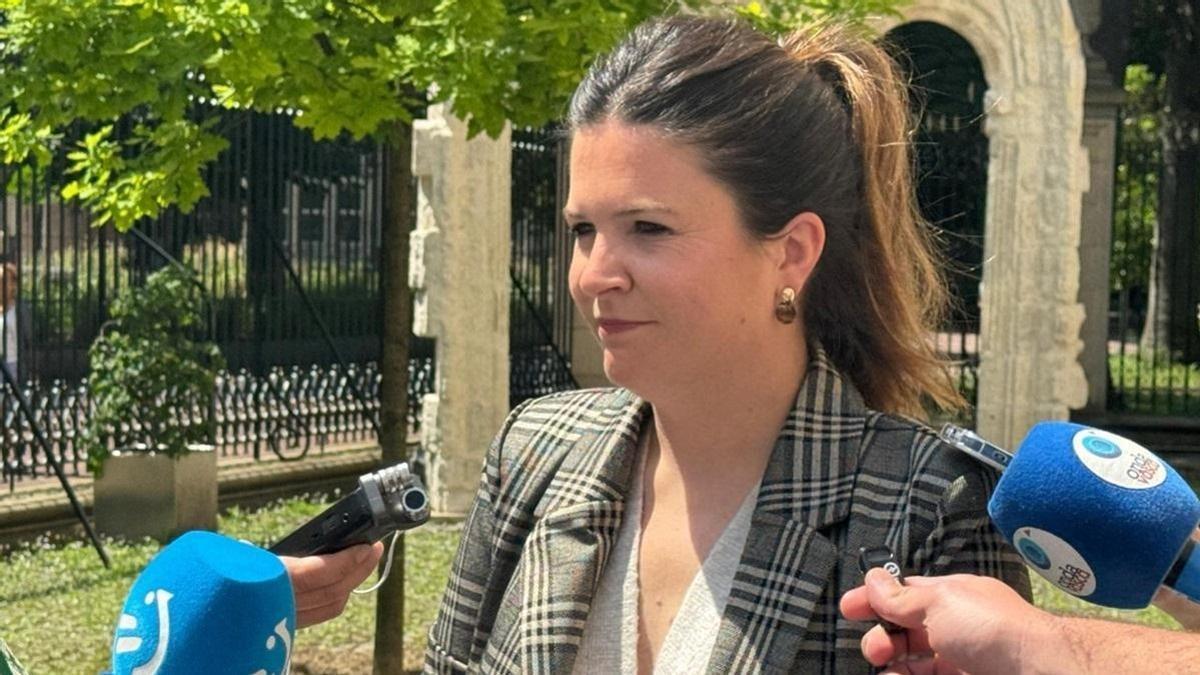 La secretaria del Euzkadi Buru Batzar del PNV, Maitane Ipiñazar.