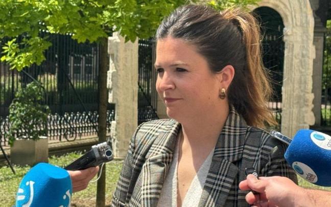 La secretaria del Euzkadi Buru Batzar del PNV, Maitane Ipiñazar.