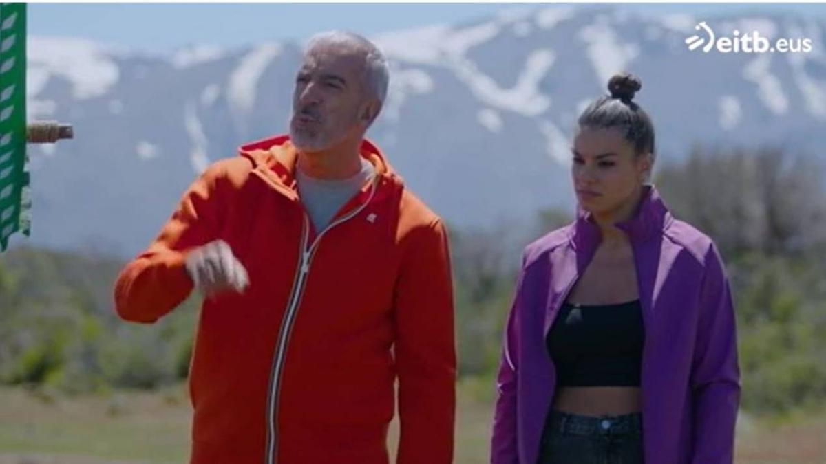 Patxi Alonso y Lur en una de las pruebas del programa