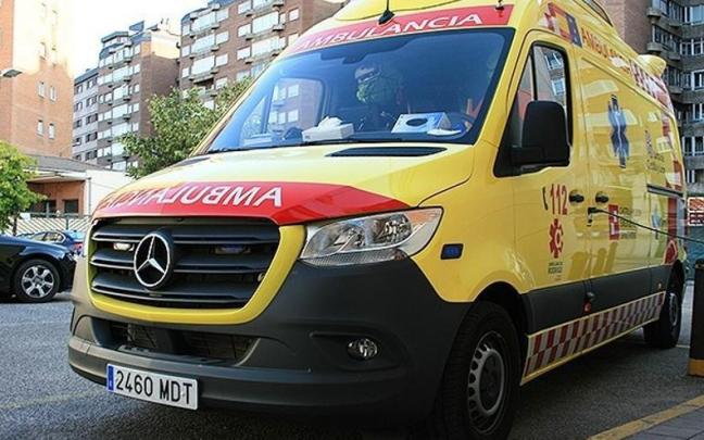 Una ambulancia del servicio de emergencias de Castilla y León