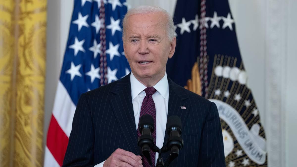 El presidente de EEUU Joe Biden