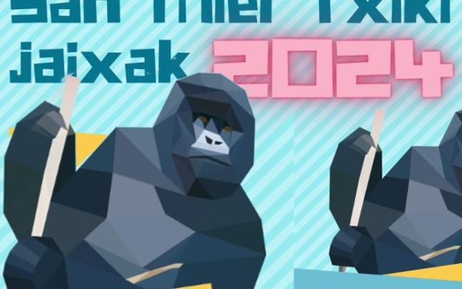 Cartel de San Miel Txiki Jaixak 2024 de Oñati