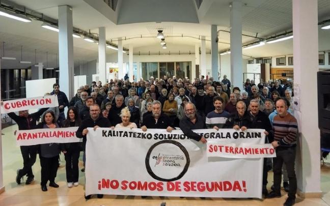Asamblea de vecinos celebrada el jueves.