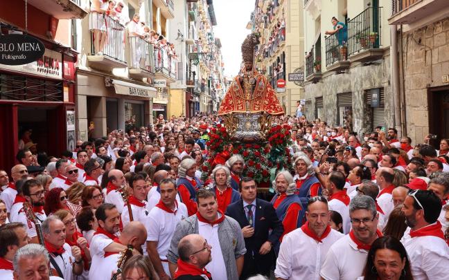 Procesión del 7 de julio de 2022. Foto: Oskar Montero Procesión del 7 de julio de 2022. Foto: Oskar Montero