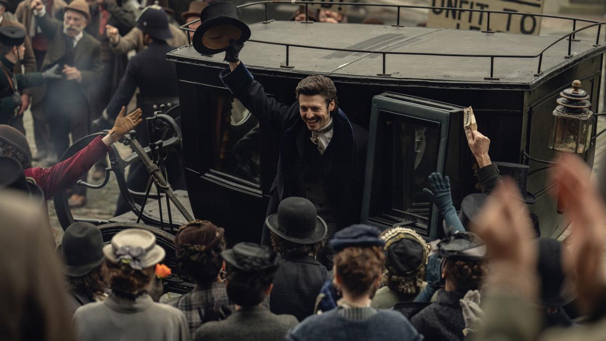 Imagen de la serie ‘La casa Guinness’, de Netflix.