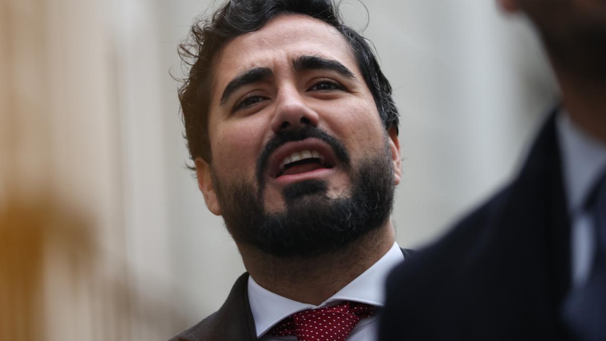 El eurodiputado y líder de Se Acabó la Fiesta (SALF), Luis 'Alvise' Pérez.