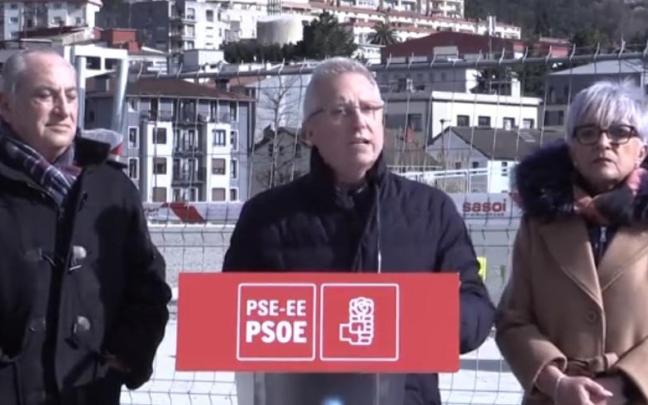 Iñaki Arriola, José Ignacio Asensio e Izaskun Gómez, este domingo en Pasaia Iñaki Arriola, José Ignacio Asensio e Izaskun Gómez, este domingo en Pasaia
