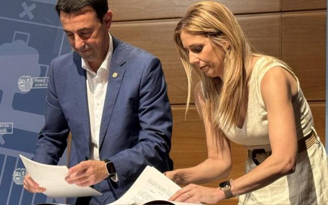 Torres asegura que esta iniciativa es "símbolo" de una Euskadi que "no se resigna ante las desigualdades ni ante la precariedad". / Mariscal Torres asegura que esta iniciativa es "símbolo" de una Euskadi que "no se resigna ante las desigualdades ni ante la precariedad".