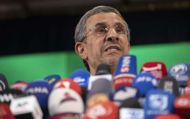 El expresidente de Irán Mahmud Ahmadineyad.