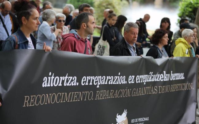 Marcha de la Red de Personas Torturadas en Navarra, el año pasado Marcha de la Red de Personas Torturadas en Navarra, el año pasado