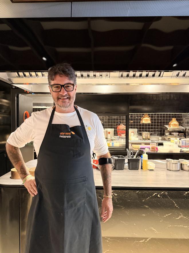 El chef Aitor Esnal.